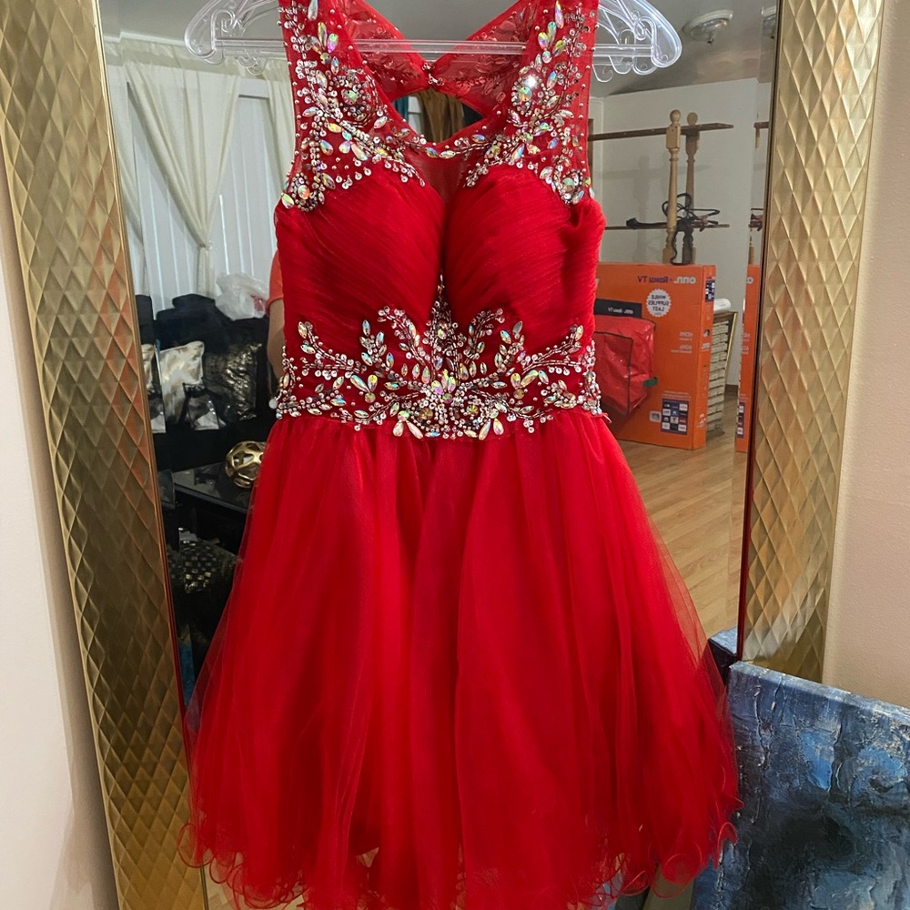 Pretty red dress